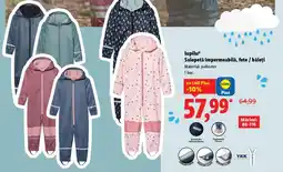 Lidl LupiluⓇ Salopetǎ impermeabilă, fete / băieți Ofertă