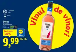 Lidl Cimarosa Zinfandel Ofertă