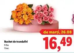 Lidl Buchet de trandafiri Ofertă