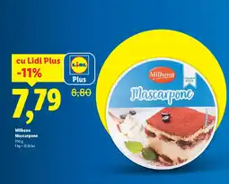 Lidl Milbona Mascarpone Ofertă