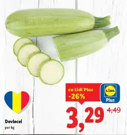 Lidl Dovlecei Ofertă