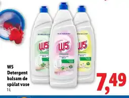 Lidl W5 Detergent balsam de spălat vase Ofertă