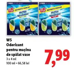 Lidl W5 Odorizant pentru mașina de spălat vase Ofertă