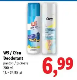 Lidl W5/Cien Deodorant Ofertă