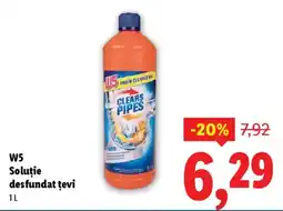 Lidl W5 Soluţie desfundat ţevi Ofertă