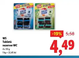 Lidl W5 Tabletǎ rezervor WC Ofertă