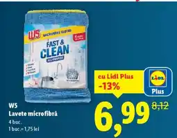 Lidl W5 Lavete microfibră Ofertă
