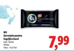 Lidl W5 Şerveţele pentru îngrijire bord Ofertă