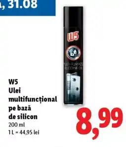 Lidl W5 Ulei multifunctional pe bază de silicon Ofertă