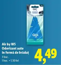 Lidl Air by W5 Odorizant auto în formă de brăduț Ofertă