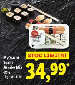 Lidl My Sushi Sushi Jumbo Mix Ofertă