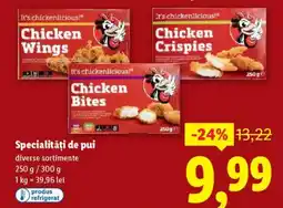 Lidl Specialităţi de pui Ofertă