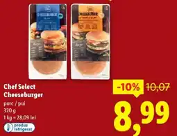Lidl Chef Select Cheeseburger Ofertă