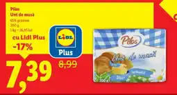 Lidl Pilos Unt de masă Ofertă