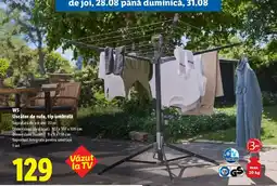 Lidl W5 Uscător de rufe, tip umbrelă Ofertă