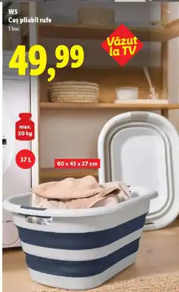 Lidl W5 Cos pliabil rufe Ofertă