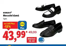 Lidl EsmaraⓇ Mocasini damă Ofertă