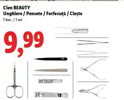 Lidl Cien Beauty Unghiere / Pensete / Forfecuță / Cleşte Ofertă