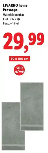 Lidl LIVARNO HOME Prosoape Ofertă