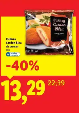 Lidl Culinea Cordon Bleu de curcan Ofertă