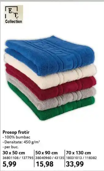Selgros Prosop frotir Ofertă