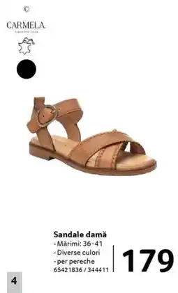 Selgros Sandale damă Ofertă