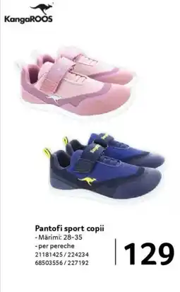 Selgros Pantofi sport copii Ofertă