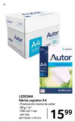 Selgros LEDESMA Hârtie copiator A4 Ofertă
