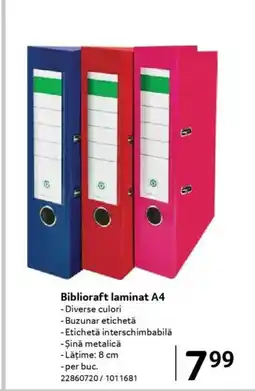 Selgros Biblioraft laminat A4 Ofertă