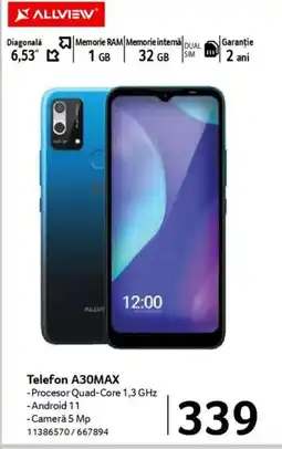 Selgros ALLVIEW Telefon A30MAX Ofertă