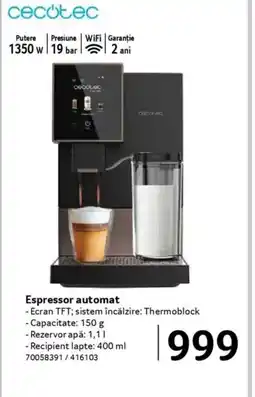 Selgros Espressor automat Ofertă
