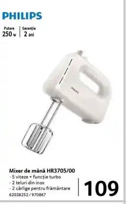 Selgros PHILIPS Mixer de mână HR3705/00 Ofertă