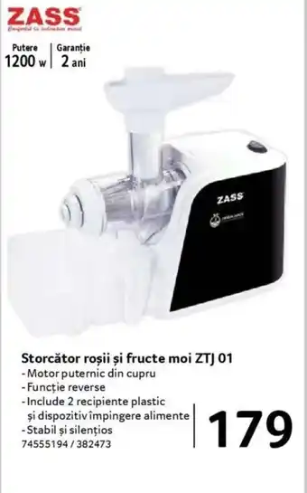 Selgros ZASS Storcător roșii și fructe moi ZTJ 01 Ofertă