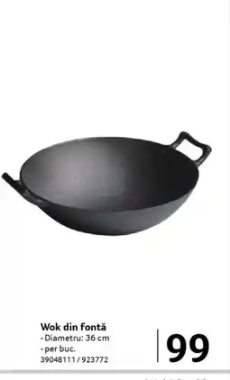 Selgros Wok din fontǎ Ofertă