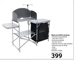 Selgros Masǎ portabilă camping Ofertă