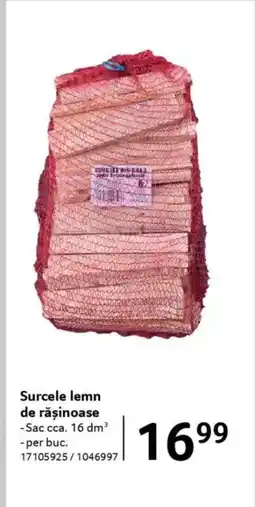 Selgros Surcele lemn de răşinoase Ofertă