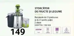 Selgros HEINNER Storcător de fructe şi legume XF 1000SS Ofertă