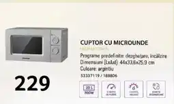 Selgros Cuptor cu microunde HMW-MD20MSL Ofertă