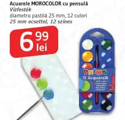 Supeco Acuarele MOROCOLOR cu pensulǎ Ofertă