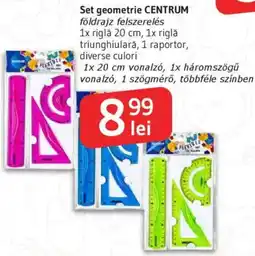 Supeco Set geometrie CENTRUM Ofertă