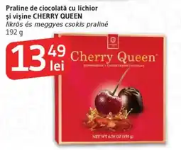Supeco Praline de ciocolată cu lichior şi vişine CHERRY QUEEN Ofertă