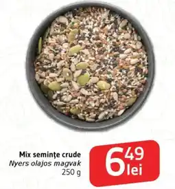 Supeco Mix seminţe crude Ofertă