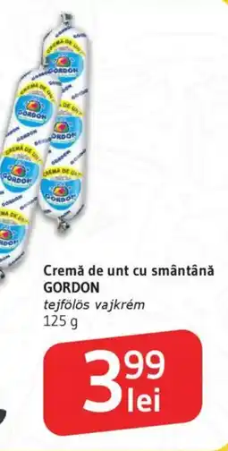 Supeco Cremă de unt cu smântână GORDON Ofertă
