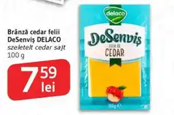 Supeco Brânză cedar felii Desenvis DELACO Ofertă