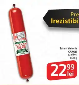 Supeco Salam Victoria CAROLI szalámi Ofertă