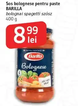 Supeco Sos bolognese pentru paste BARILLA Ofertă