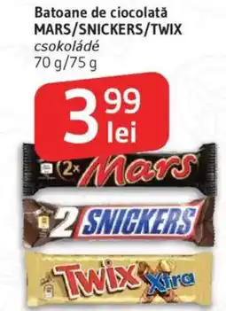 Supeco Batoane de ciocolată MARS/SNICKERS/TWIX Ofertă