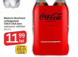 Supeco Băutură răcoritoare carbogazoasă COCA COLA ZeroL Ofertă