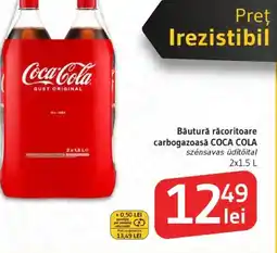Supeco Băutură răcoritoare carbogazoasă COCA COLA Ofertă