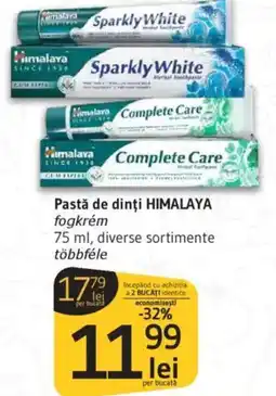Supeco Pastă de dinți HIMALAYA Ofertă